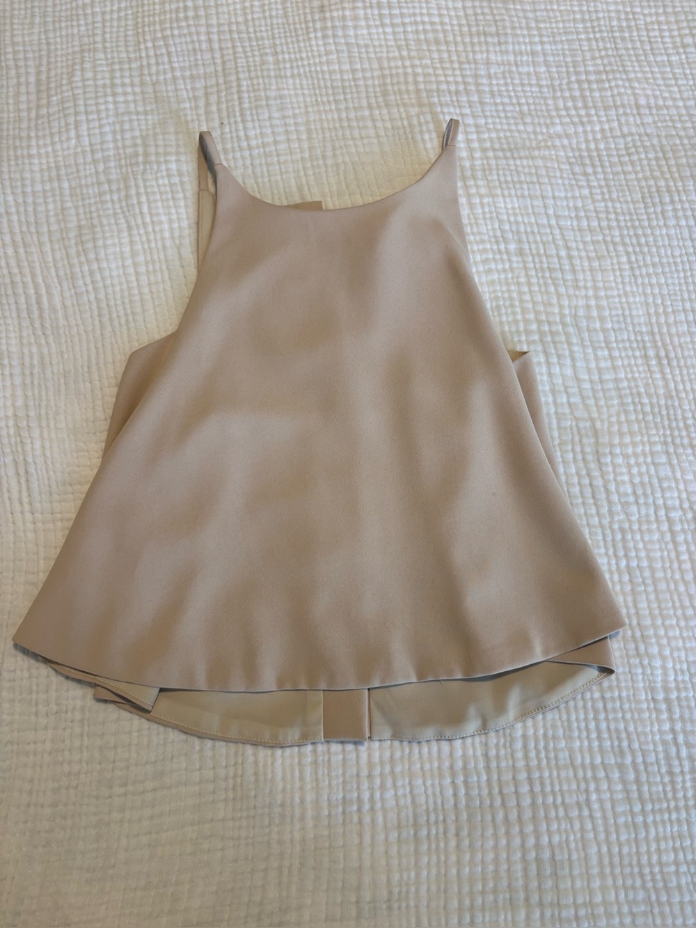 DO+BE Neutral Beige Satin-Look Camisole